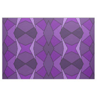 Abstrakt Lila Polygons Geometric Shapes Fabric