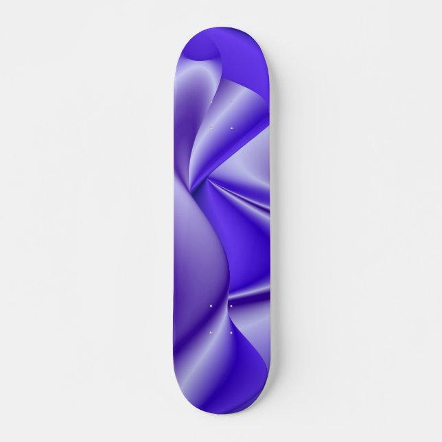 Abstrakt lila Rainbow Old School Skateboard Bräda 21,6 Cm (Framsida)
