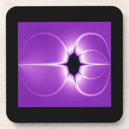 Abstrakt Lila Spider Fractal Underlägg
