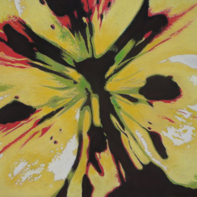 abstrakt, liljeblock, ljusa och färgstarka pussel (Skapare uppladdad)