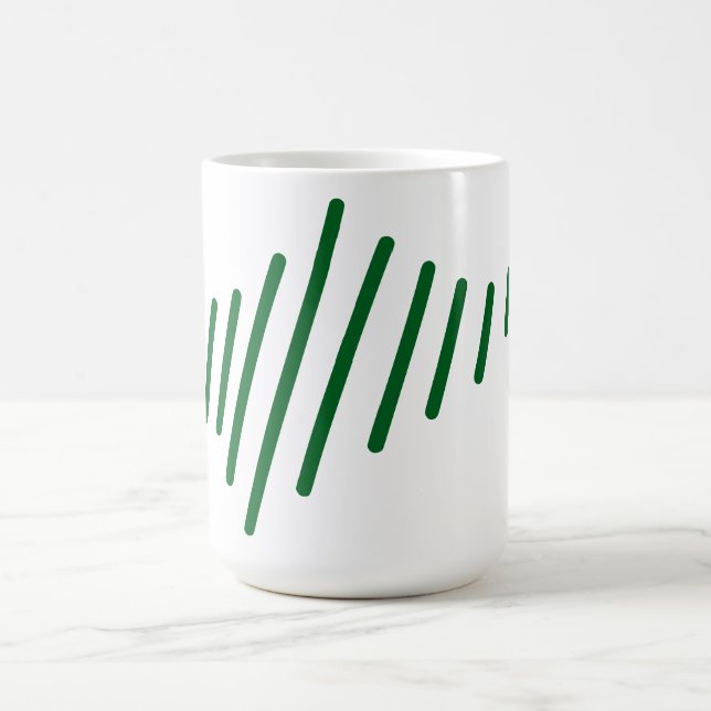 Abstrakt Line Art Mugg (Center)