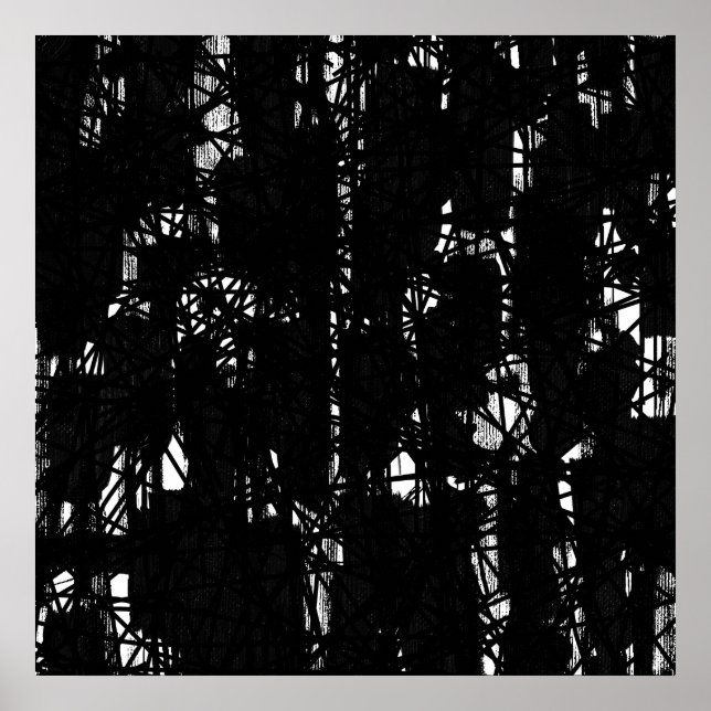 Abstrakt Linjer 02 Poster (Framsidan)