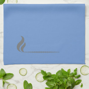 Abstrakt Linjer Bord Towel for Modern Elegance Kökshandduk