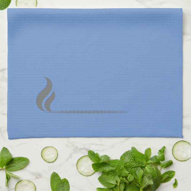 Abstrakt Linjer Bord Towel for Modern Elegance Kökshandduk (Vikta)