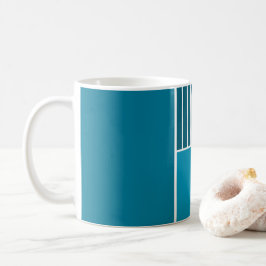Abstrakt Linjer Kaffemugg