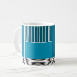 Abstrakt Linjer Kaffemugg