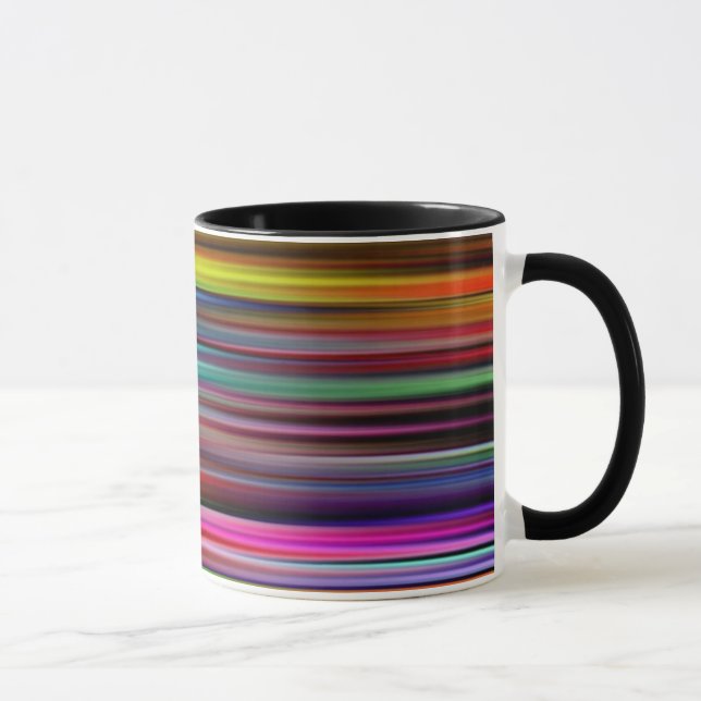 Abstrakt Linjer Mugg (Höger)