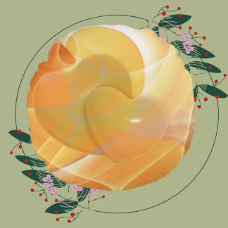 Abstrakt Linjer Wave Modern Heart Kärlek Smile Rund Kudde