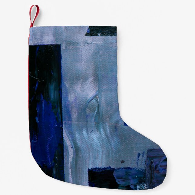 Abstrakt Liten Julstrumpa (Framsidan)