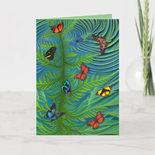 Abstrakt Little Daisy Garden Tack Kort