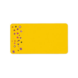 ABSTRAKT LIVETS TRÄD skriver ut din egen etikett Adressetikett