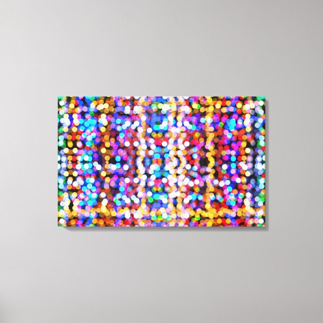 Abstrakt Ljus Canvastryck (Framsida)