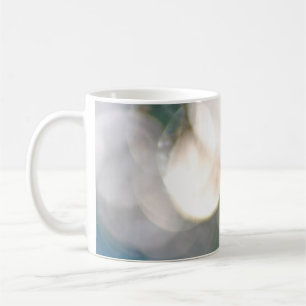 Abstrakt ljus kaffemugg