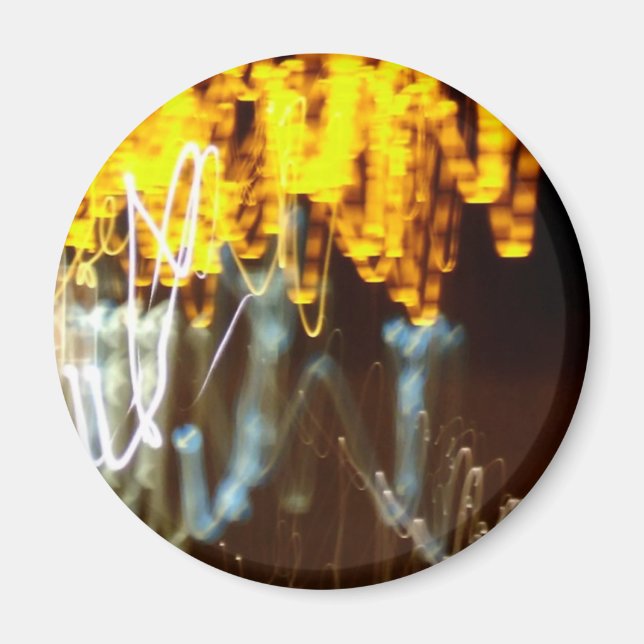 Abstrakt Ljus Magnet (Framsidan)