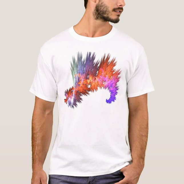 abstrakt logotypinslag tröja (Framsida)