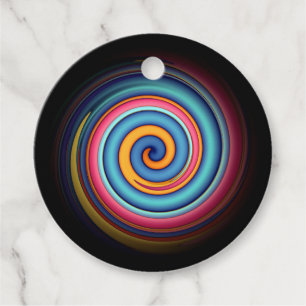 Abstrakt Lollipop Gåvor Etiketter