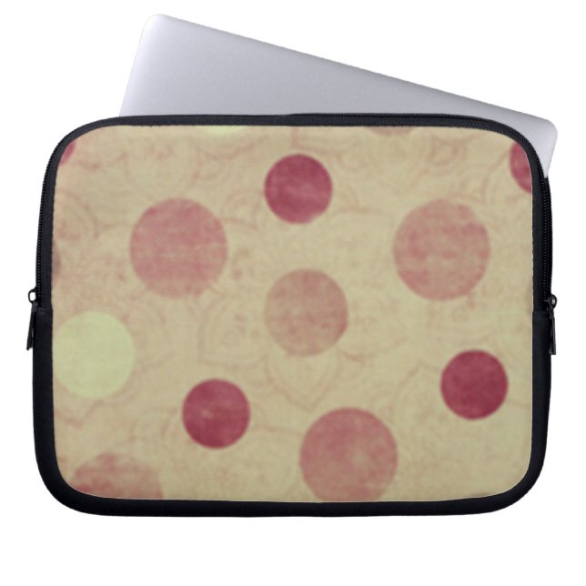 Abstrakt_lunares funda_10 laptop sleeve (Framsidan)