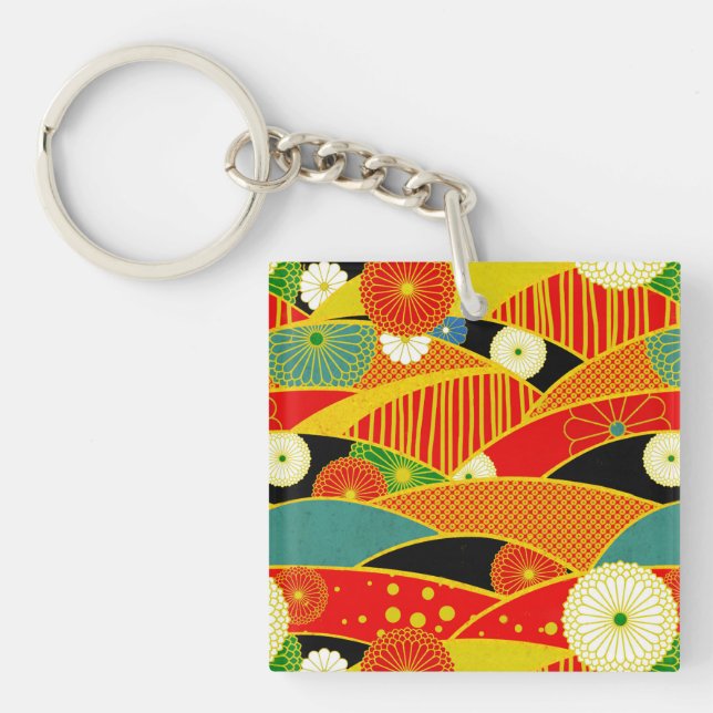 Abstrakt Magic Ligcape Acrylic Keychain (Framsidan)