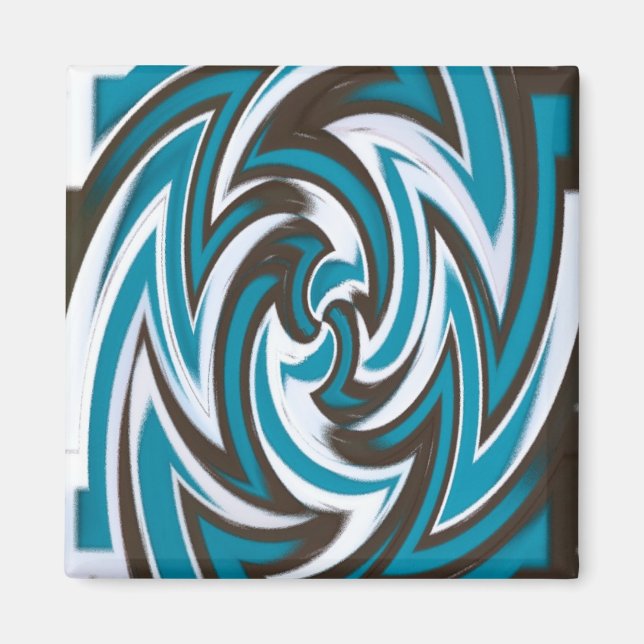 Abstrakt Magnet (Framsidan)