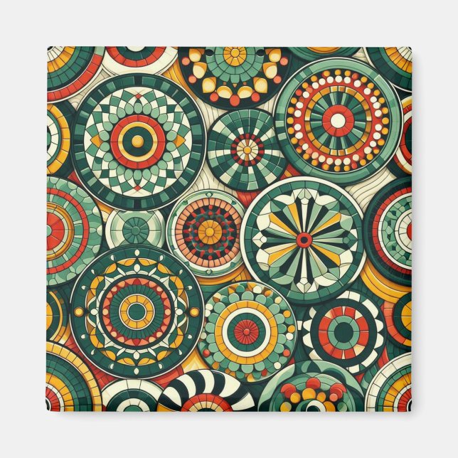 Abstrakt Magnet (Framsidan)