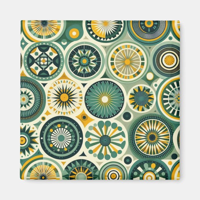 Abstrakt Magnet (Framsidan)