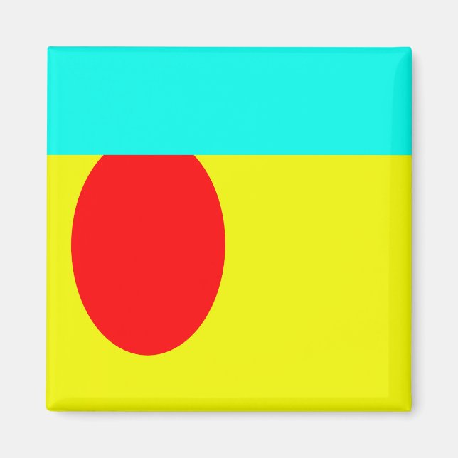 Abstrakt Magnet (Framsidan)