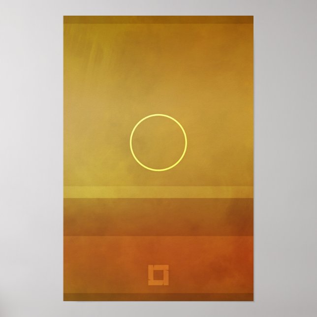 Abstrakt Magnetism 05 Poster (Framsidan)