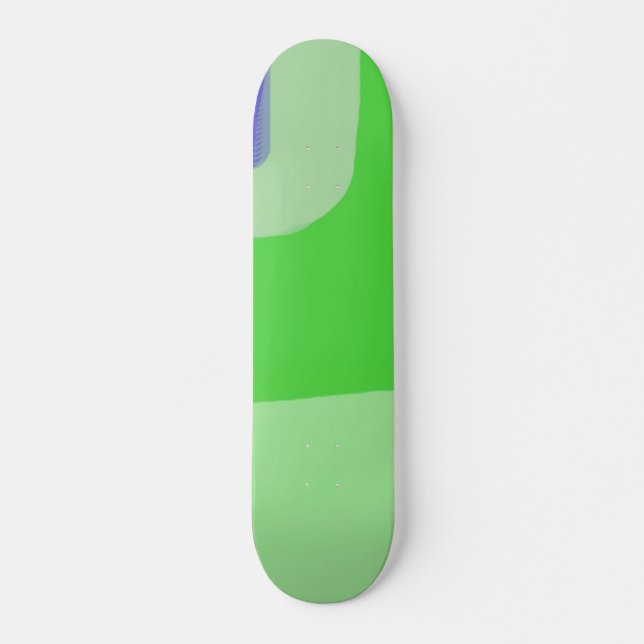 abstrakt målning konst mini skateboard bräda 18,5 cm (Framsida)