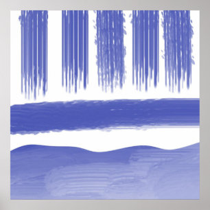 abstrakt målning konst poster