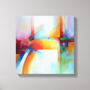Abstrakt Målning Modern Art Snyggt av hög kvalitet Canvastryck