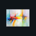 Abstrakt målning modern konst canvastryck<br><div class="desc">Abstrakt målning modern konst</div>
