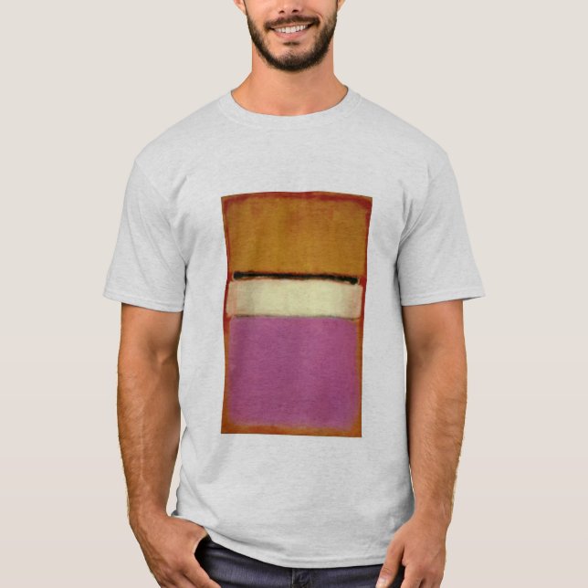 Abstrakt målning - Rothko Tee Shirt (Framsida)