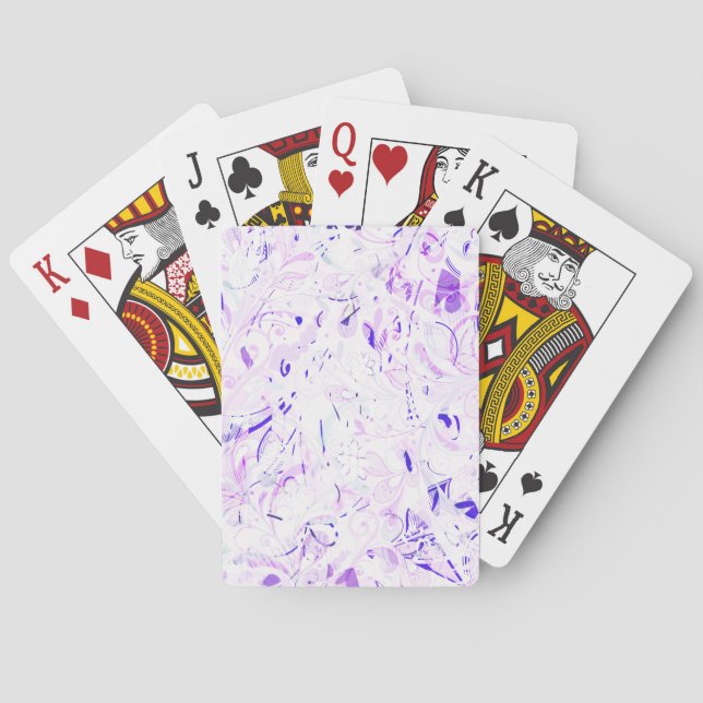 Abstrakt Mandala 2 Casinokort (Baksidan)