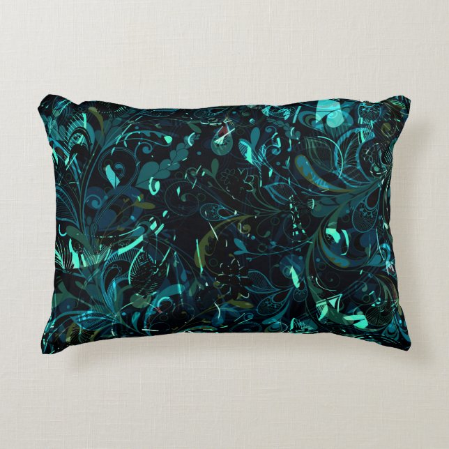 Abstrakt Mandala 3 Prydnadskudde (Framsidan)