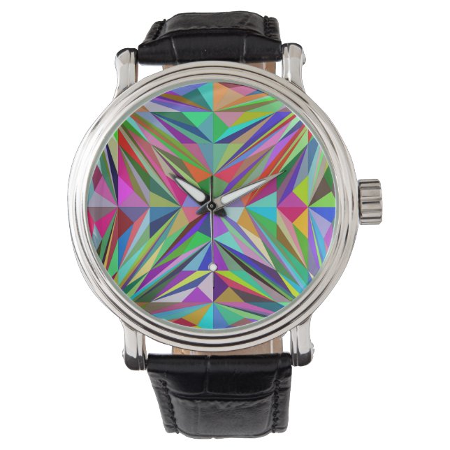 Abstrakt Mandala Armbandsur (Framsida)