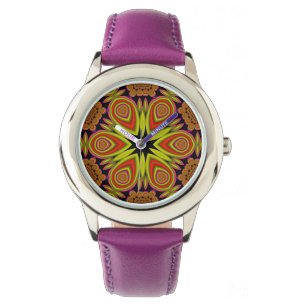 abstrakt mandala armbandsur