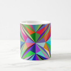 Abstrakt Mandala Kaffemugg