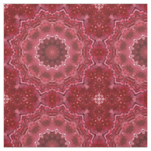 Abstrakt, mandala, kalejdoskop tyg