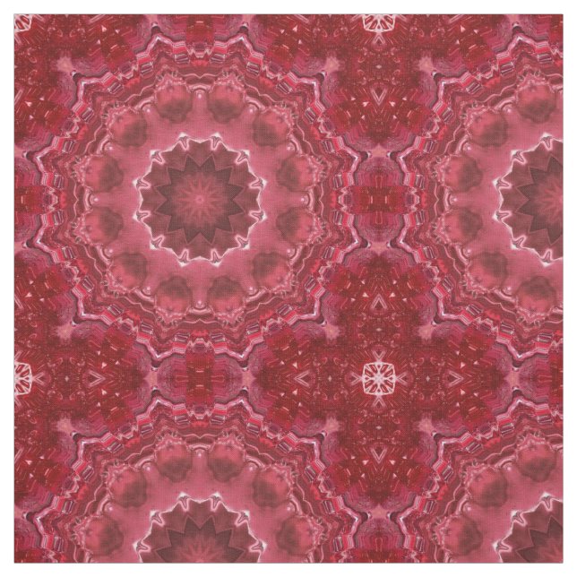 Abstrakt, mandala, kalejdoskop tyg (Provkarta)