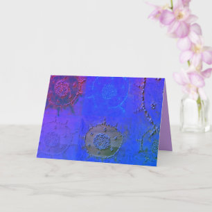 Abstrakt Mandala Sol Graphic Kort