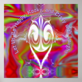 Abstrakt marble Colorful Poster