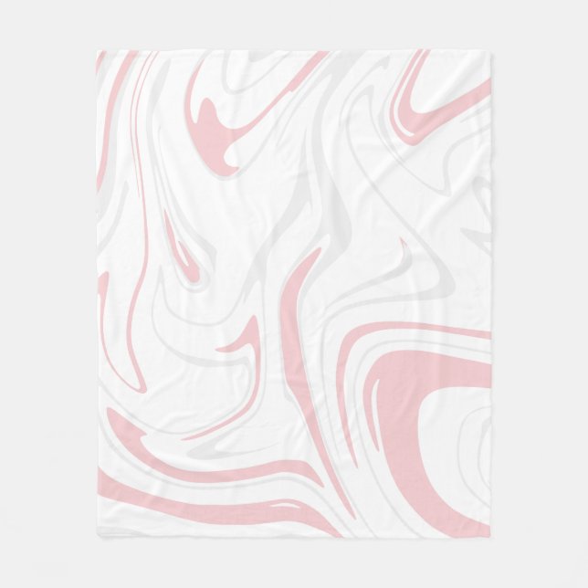 Abstrakt Marble Fleecefilt (Framsidan)