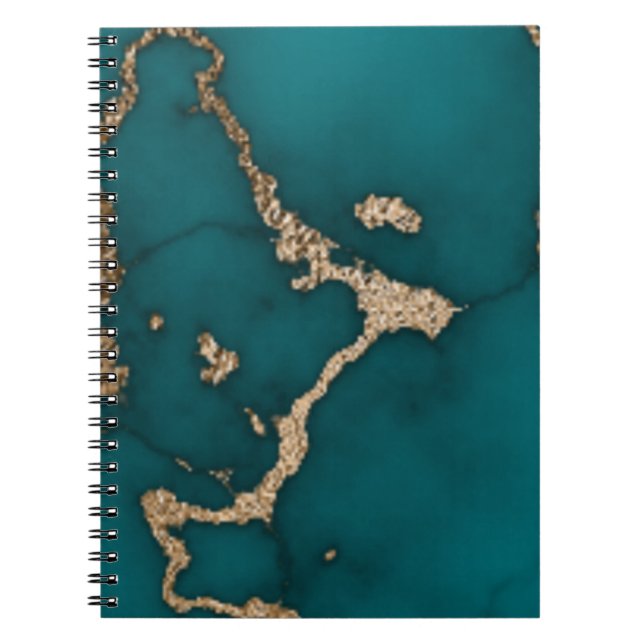 Abstrakt Marble illustration Cute Anteckningsbok (Framsidan)