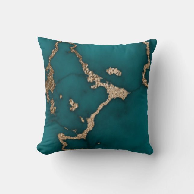 Abstrakt Marble illustration Cute Kudde (Framsida)