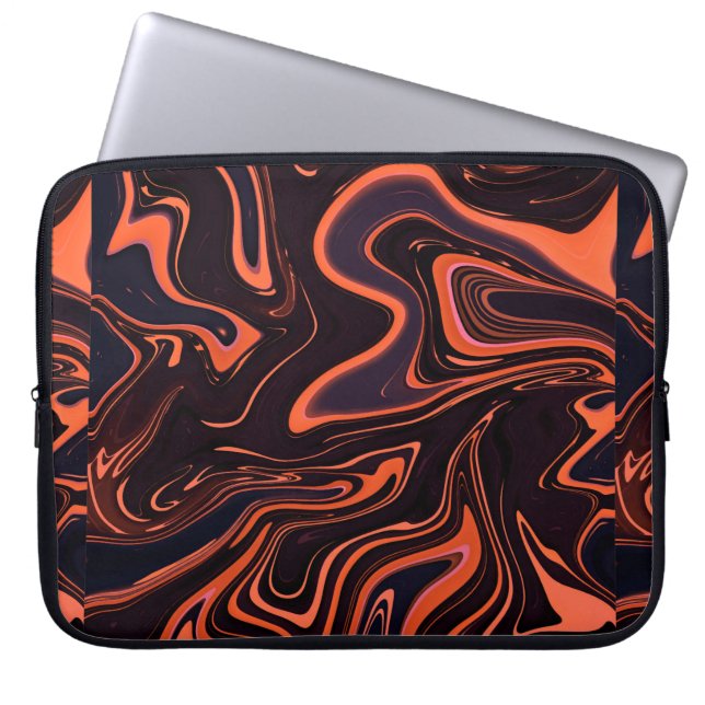 Abstrakt Marble Struktur Background Laptop Fodral (Framsidan)