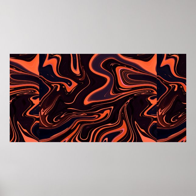 Abstrakt Marble Struktur Background Poster (Framsidan)