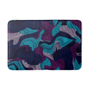 Abstrakt Marble Struktur Badrumsmatta