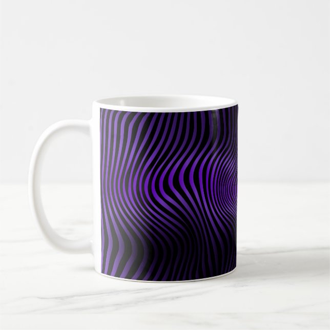 Abstrakt marble struktur bakgrund med starkt lin kaffemugg (Vänster)