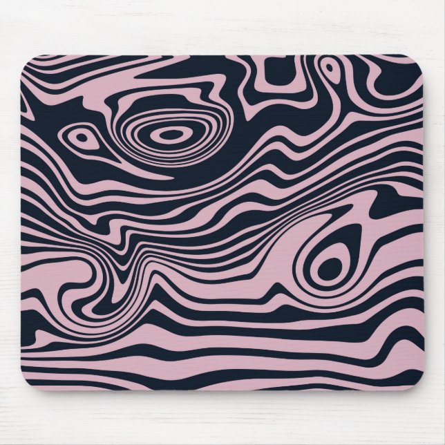 Abstrakt Marble Vågar Artwork | Muspets Musmatta (Framsidan)