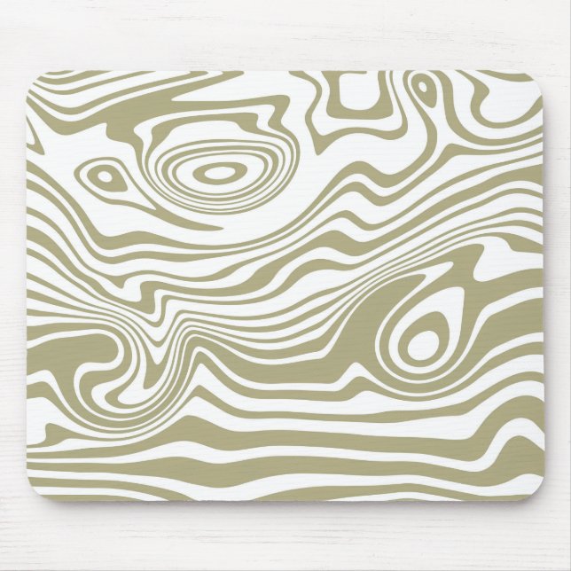 Abstrakt Marble Vågar Artwork | Muspets Musmatta (Framsidan)
